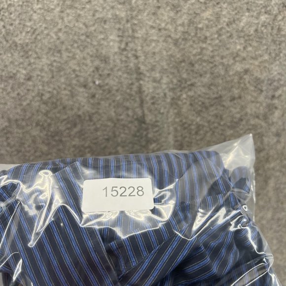 Bugatchi Shirt Men Large Adult Blue Casual Button Down Outdoors Dress Pockets - Picture 12 of 12